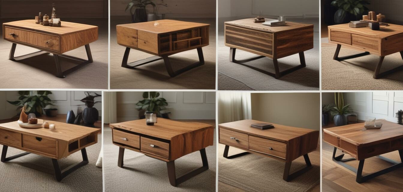 Wood Coffee Table Styles